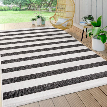 Aveiro Wide Stripe Indoor/outdoor Area Rug